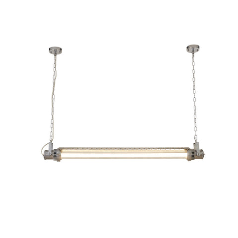 Double Tube Silver Chandelier – detail 18