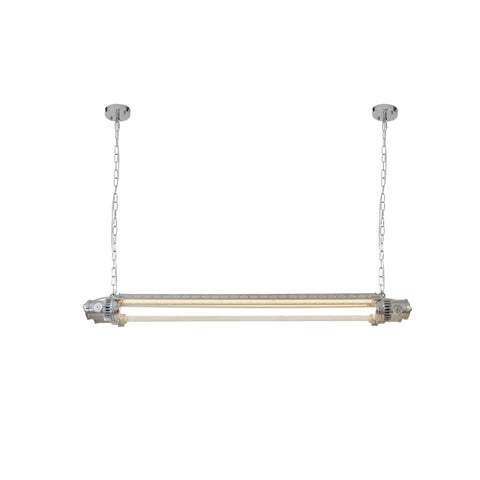 Double Tube Silver Chandelier – detail 17