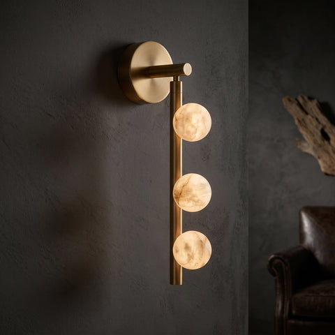 Drop Alabaster Wall Sconce – detail 22