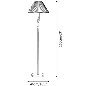 DyAn Floor Lamp — Dimension drawings 1