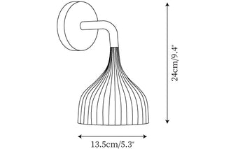 E Wall Lamp — Dimension drawings 1