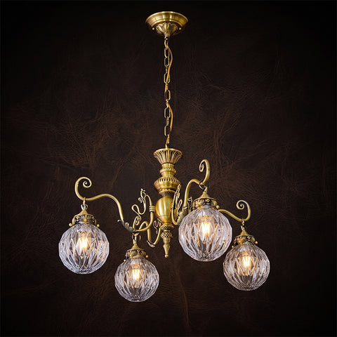 Eldridge Glass Chandelier – detail 17