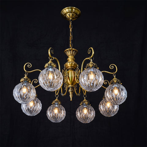 Eldridge Glass Chandelier – detail 20