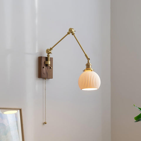 Elia Swing Arm Wall Lamp – detail 9