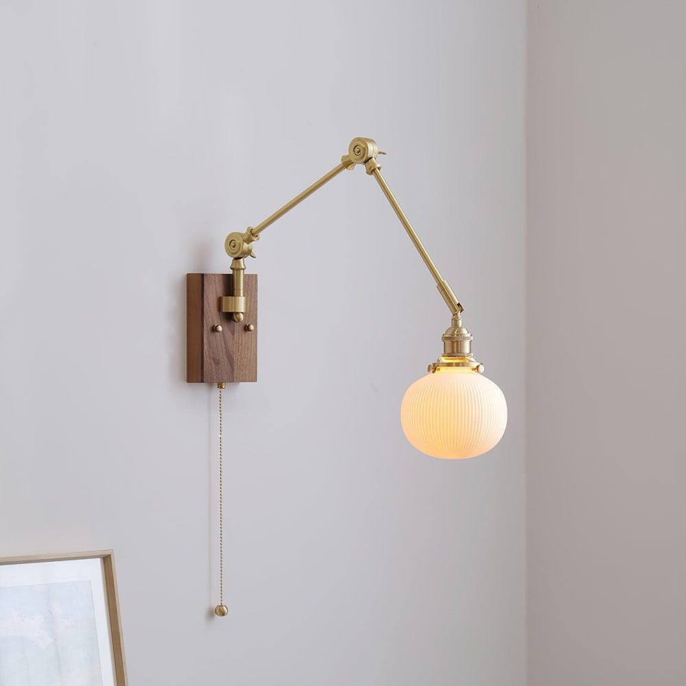 Elia Swing Arm Wall Lamp – detail 2