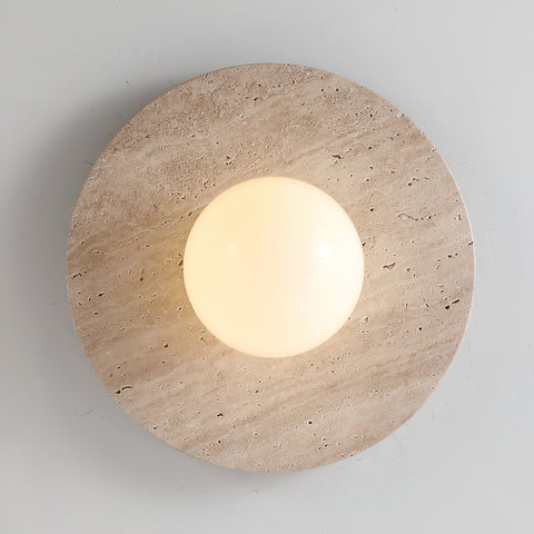 Elira Travertine Wall Lamp – detail 10