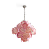 Ellie Roze Disc Murano Kroonluchter