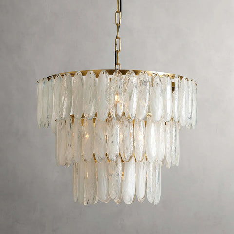 Ellington Frosted Glass Chandelier – detail 5
