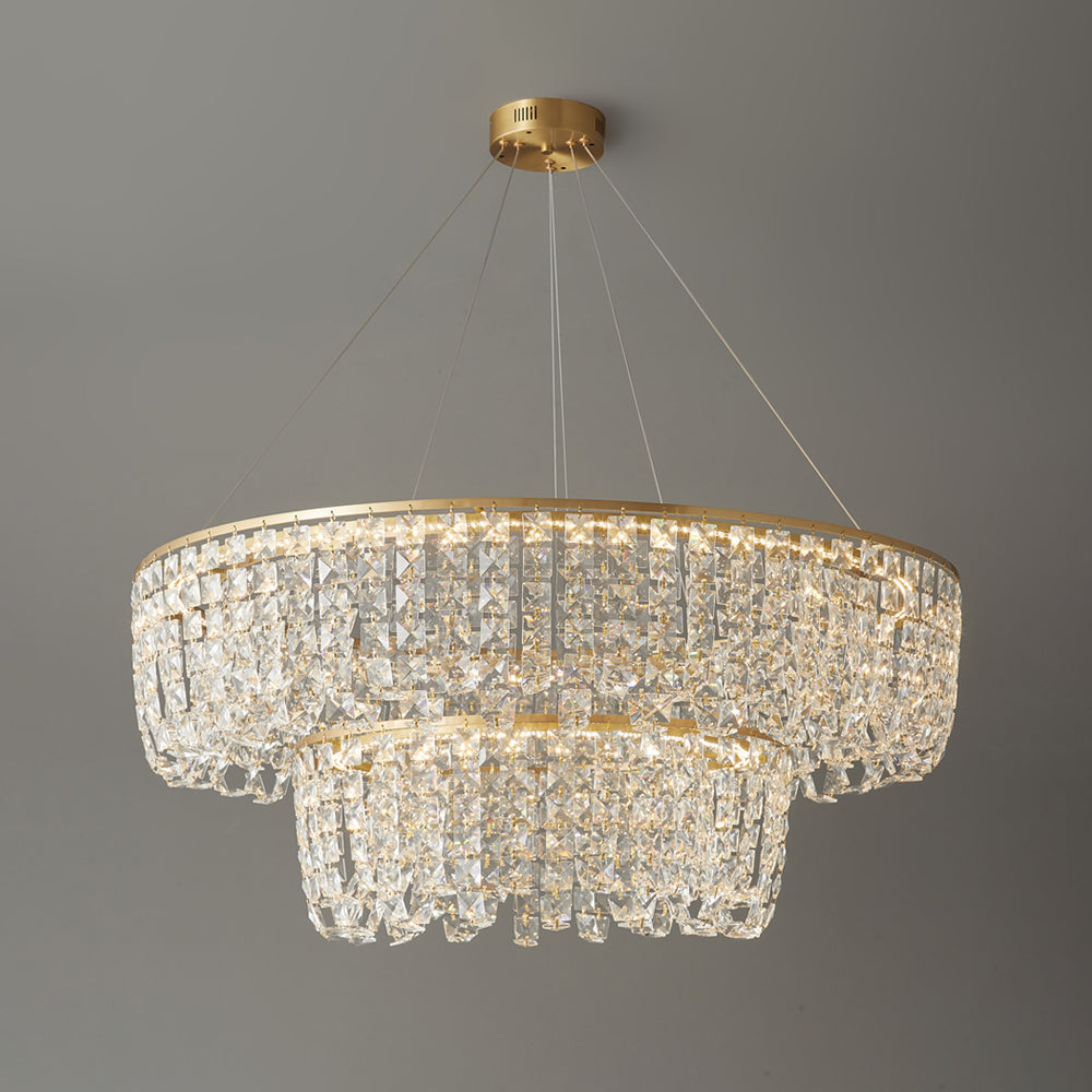 Emory Brass Chandelier – detail 2