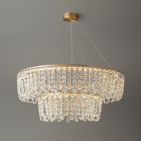 Emory Brass Chandelier – detail 2