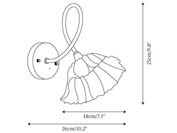 Applique Ercole — Plans de dimensions 1