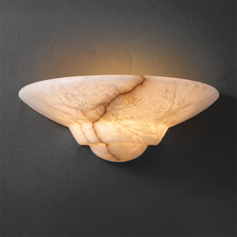 Escala Stepped Alabaster Wall Sconce – detail 14