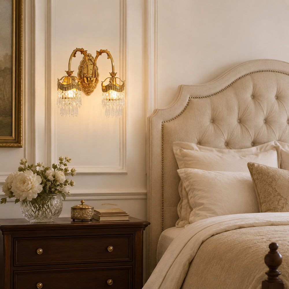 Evangeline Brass Wall Lamp – detail 2