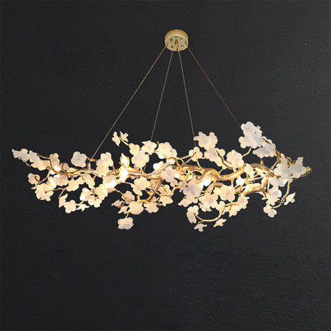 Evanthe Sculptural Blossom Linear Chandelier – detail 14