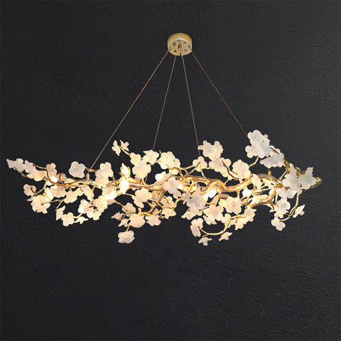 Evanthe Sculptural Blossom Linear Chandelier – detail 16