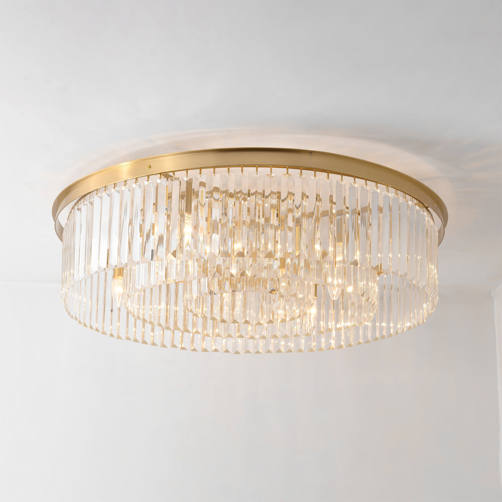 Evina Crystal Ceiling Light – detail 2