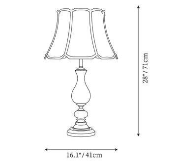 Fangio Table Lamp — Dimension drawings 1
