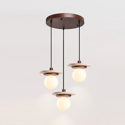 Farren Travertine Pendant Light – detail 11