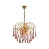Lustre Verre Feu d'Artifice