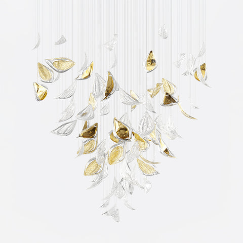 Floating Leaves Chandelier – detail 16