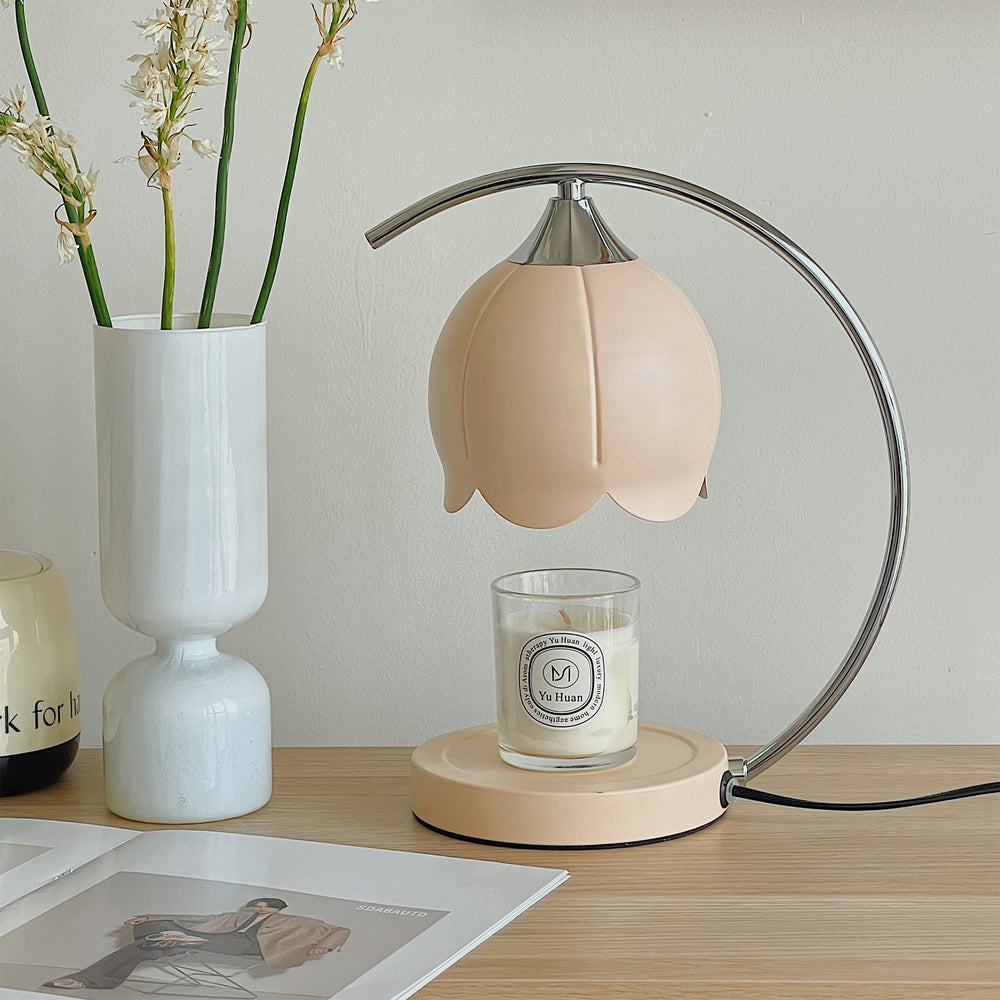 Floral Candle Table Lamp – detail 2