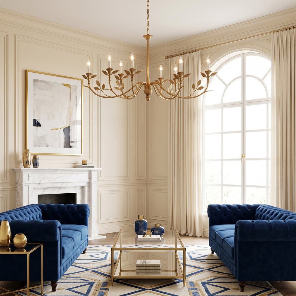 Florian Leaf Chandelier – detail 2