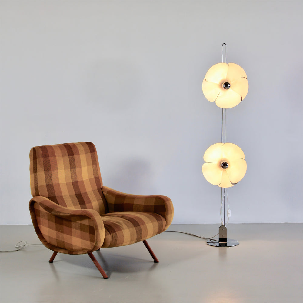 Flower Silver Floor Lamp – detail 2