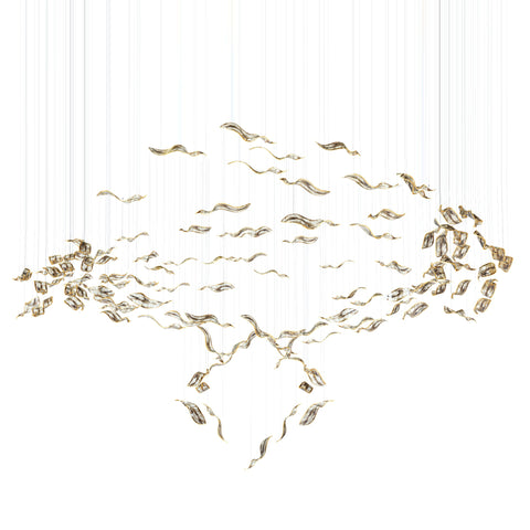 Fluttering Leaves Chandelier – detail 9