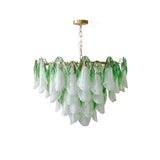 Foliage Glass Chandelier