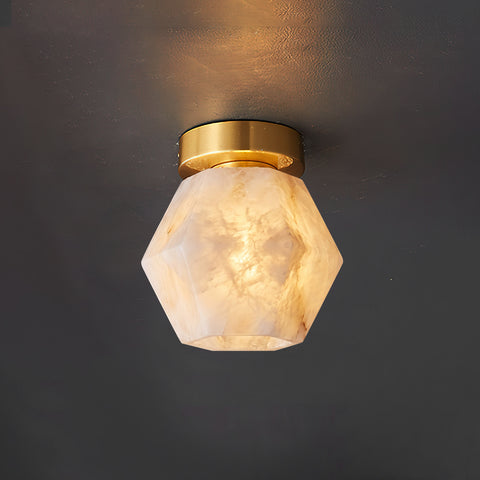 Fraga Alabaster Flush Mount Ceiling Light