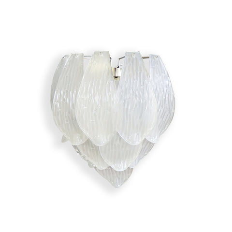 Frosted Petal Wall Light – detail 19