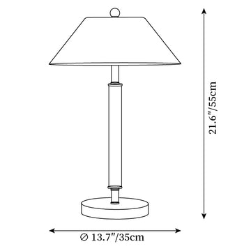 Future Table Lamp — Dimension drawings 1
