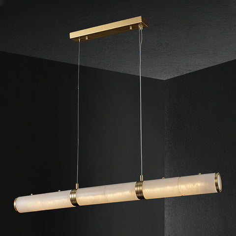Garonne Alabaster Linear Chandelier – detail 12