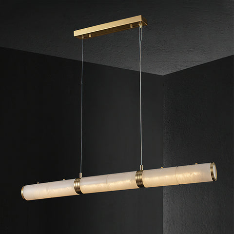 Garonne Alabaster Linear Chandelier – detail 14
