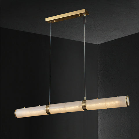 Garonne Alabaster Linear Chandelier – detail 15