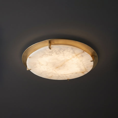 Gelsa Alabaster Flush Mount Ceiling Light