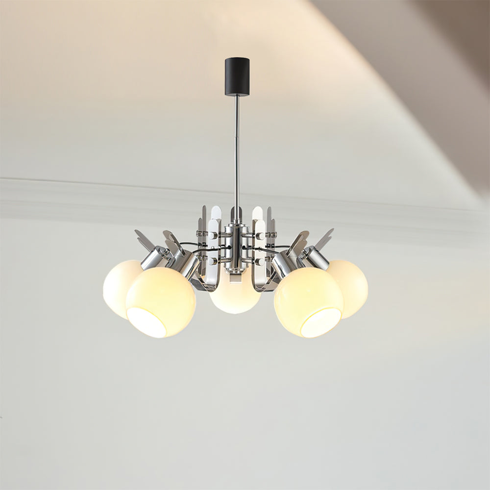 Geometrical Glass Chandelier – detail 2
