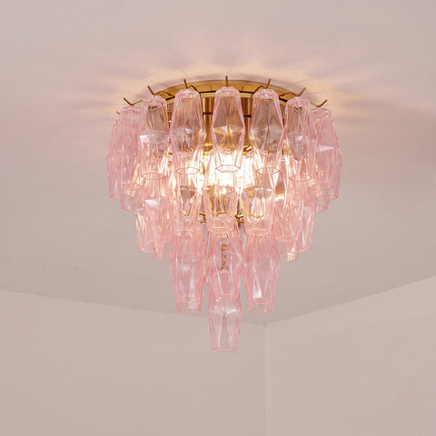 Gigi Glass Flush Mount Ceiling Light – detail 12