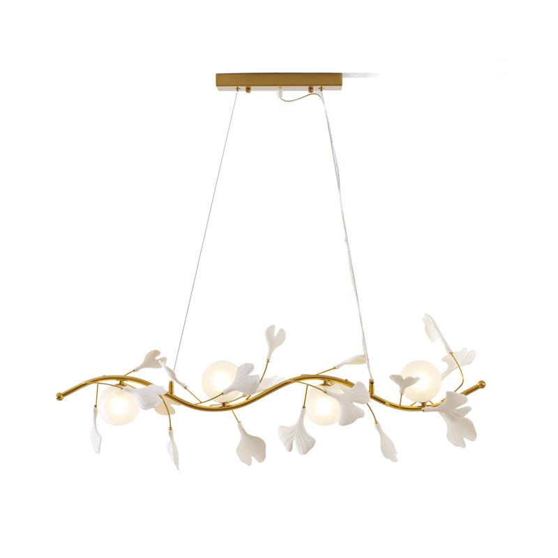 Gingko Glass Chandelier