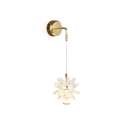 Glam Flower Wall Lamp