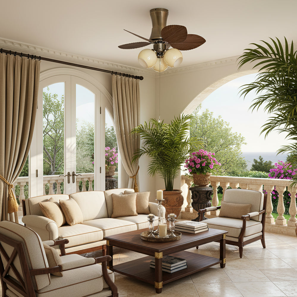 Glauk Ceiling Fan Light – detail 2