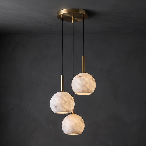Glo Alabaster Pendant Light