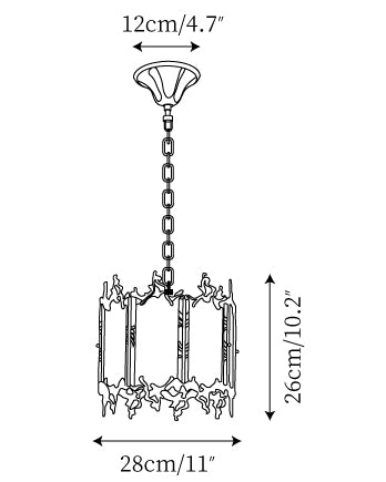 ∅ 11″ x H 10.2″ / Dia 28cm x H 26cm