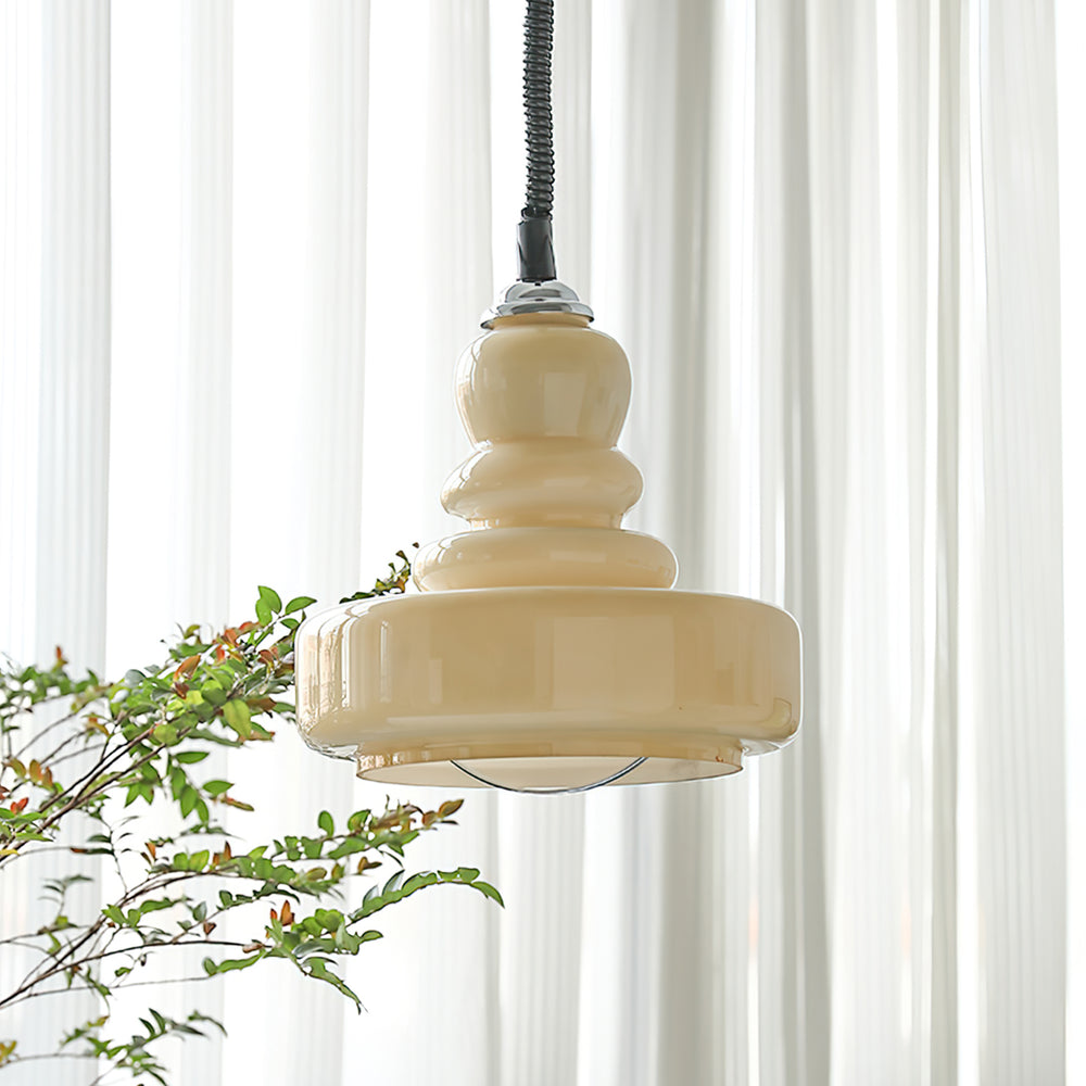 Gourd Glass Pendant Light – detail 2