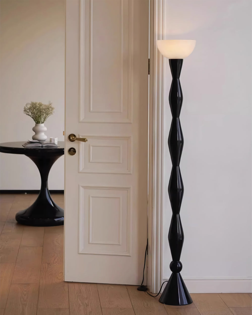 Gourd String Floor Lamp – detail 2