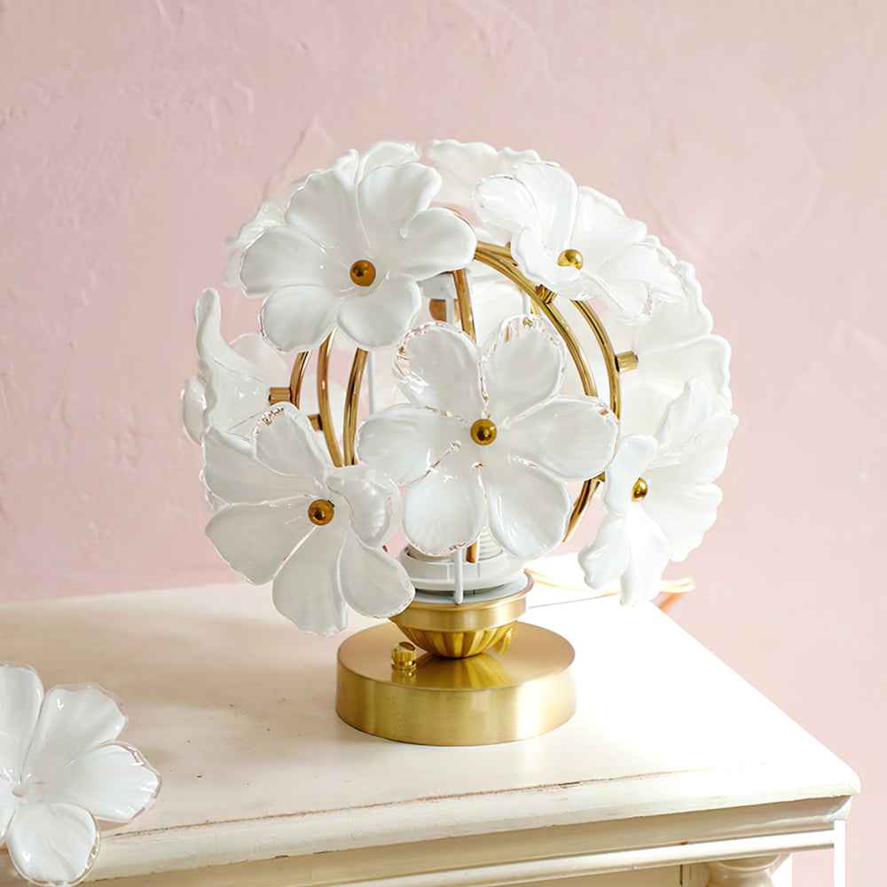 Grace Floral Table Lamp – detail 2