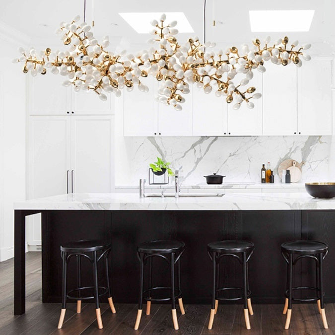Grape Vine Bunch Chandelier – detail 2