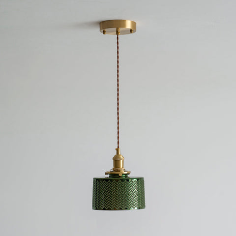 Green Glass Pendant Lamp – detail 33
