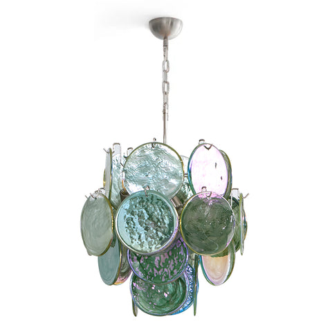 Green Vistosi Disc Chandelier – detail 15