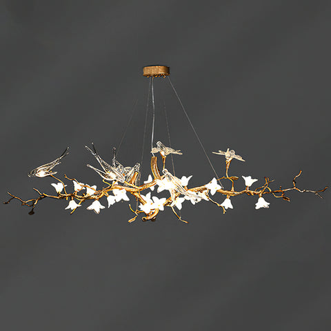 Gstaad Blossom Avian Chandelier – detail 23